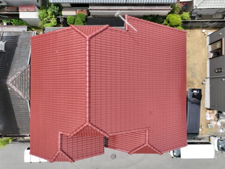 富田林市K様邸様邸（屋根塗装工事）