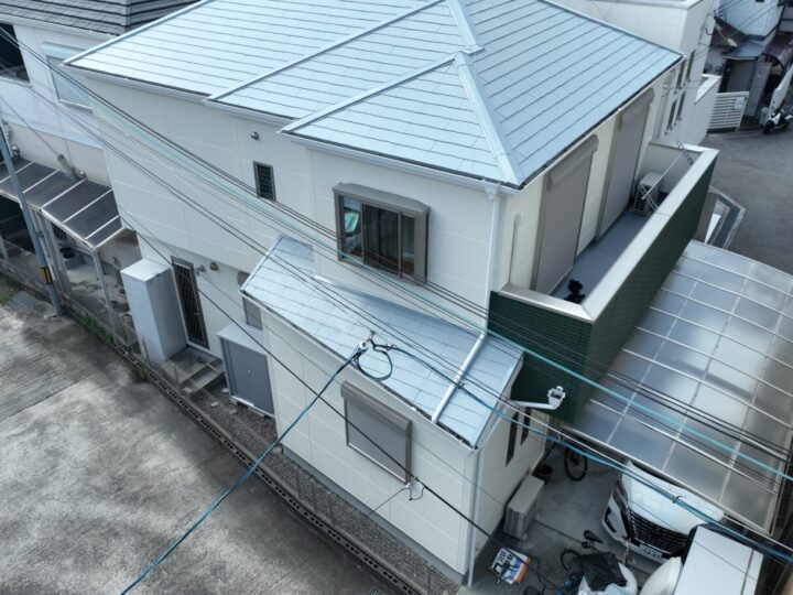 大阪狭山市O様邸（外壁塗装工事）