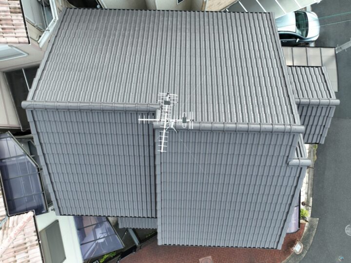 大阪狭山市H様邸（屋根塗装工事）