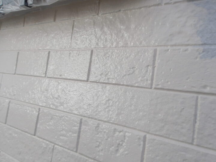 上塗り1回目完了