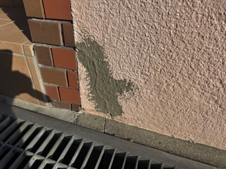 モルタル補修完了