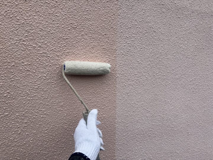 【外構】下塗り