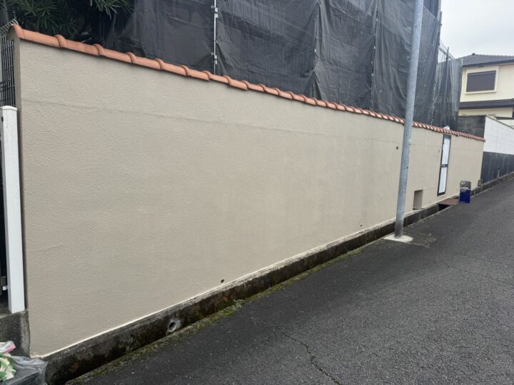 上塗り2回目完了