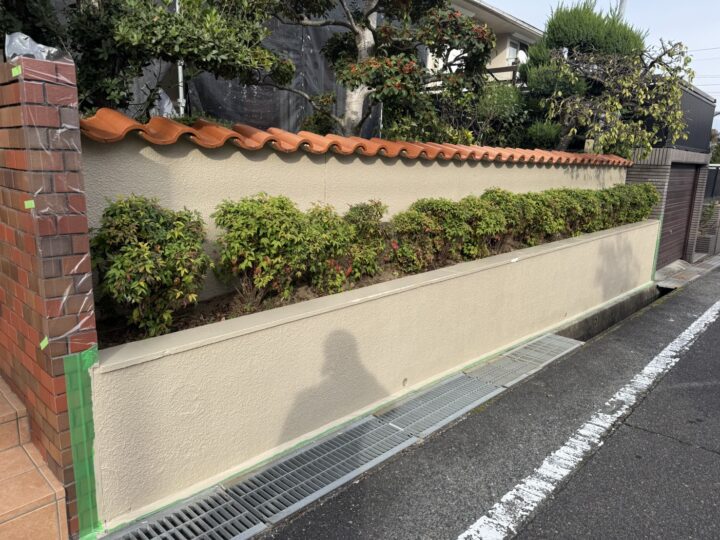 上塗り2回目完了