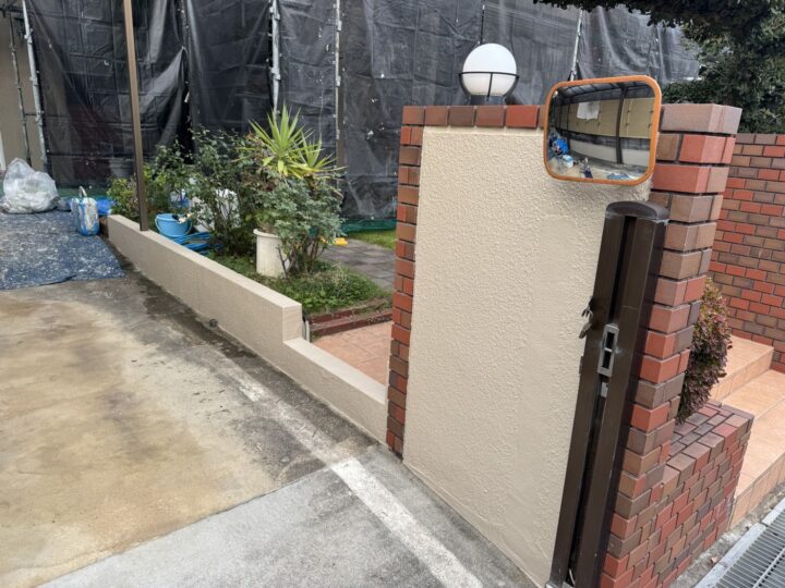 上塗り2回目完了