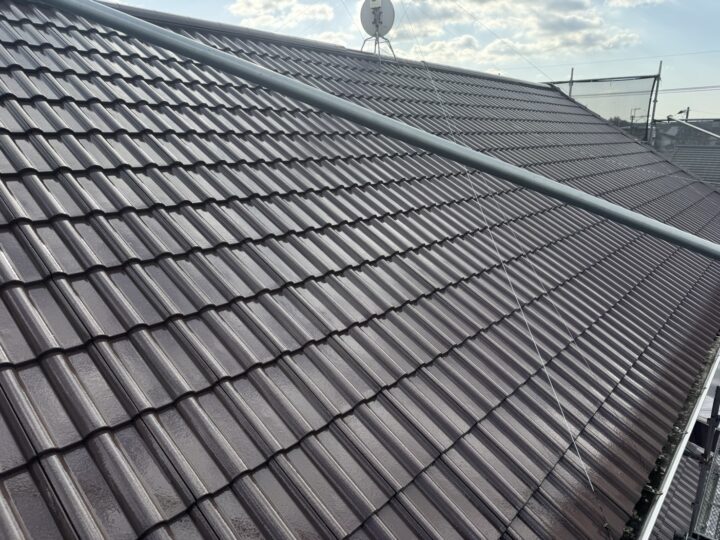 上塗り1回目完了