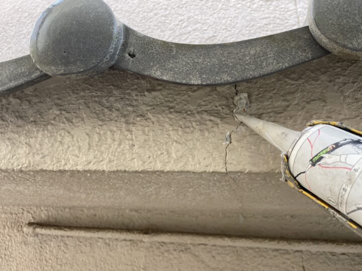 コーキング充填