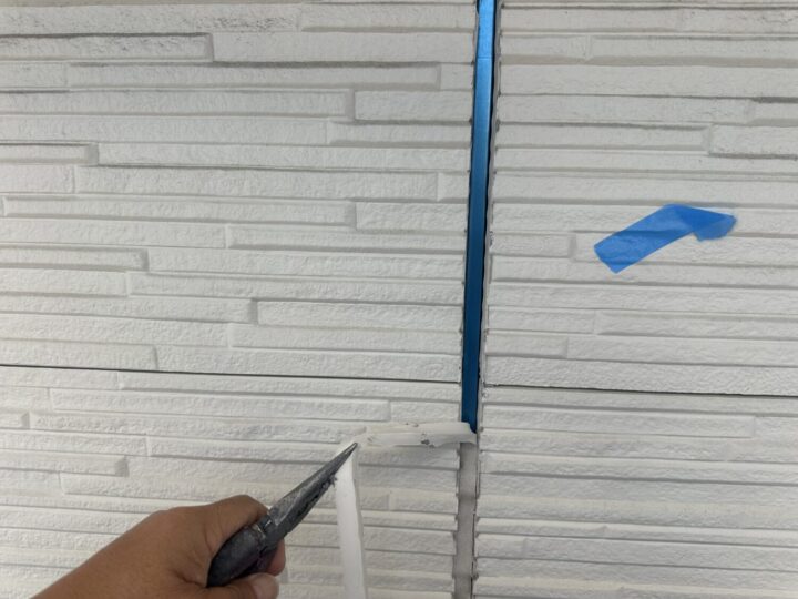 既存シール撤去