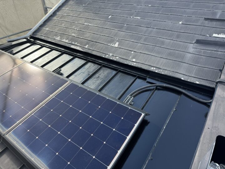 上塗り1回目完了