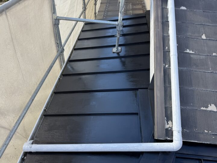 上塗り1回目完了