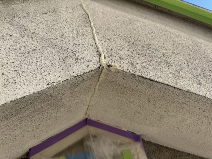 コーキング充填