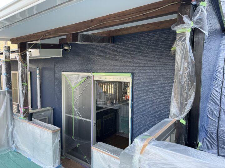 上塗り1回目完了