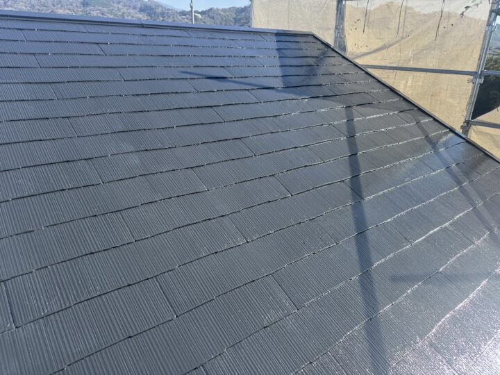 上塗り1回目完了