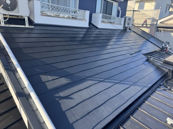 上塗り1回目完了