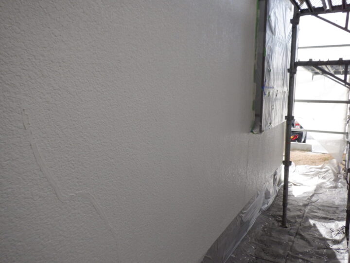 上塗り1回目完了