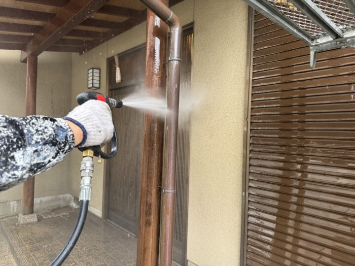 高圧水洗浄