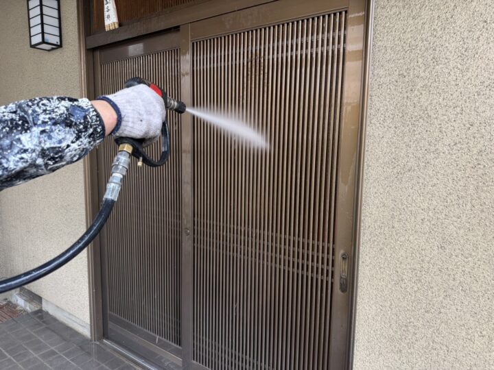 高圧水洗浄