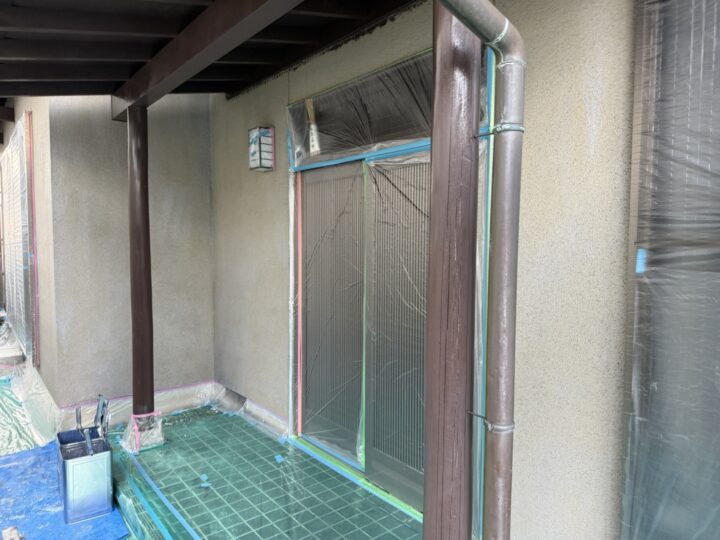 下塗り1回目完了