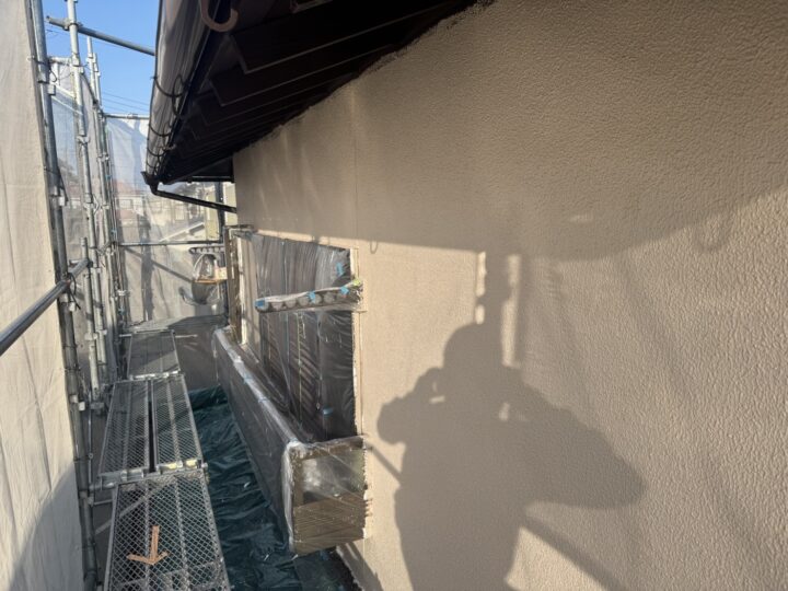 上塗り1回目完了