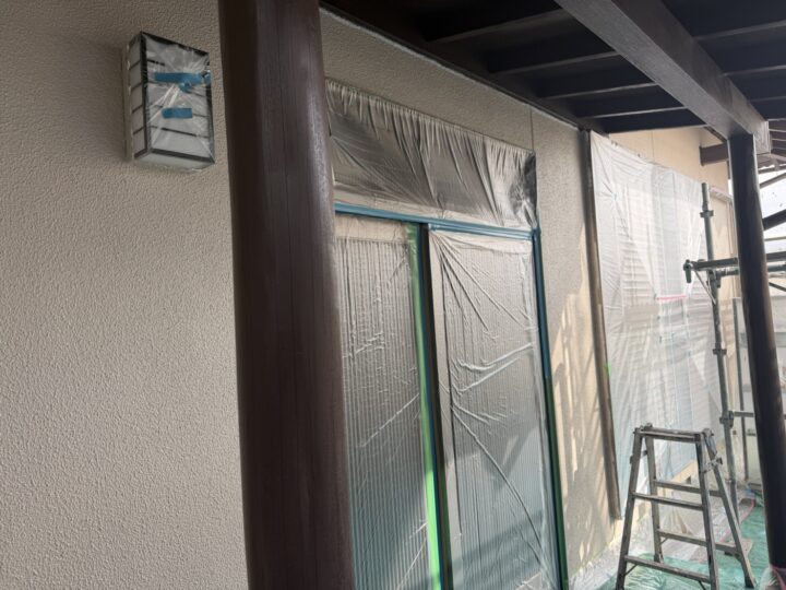 上塗り1回目完了