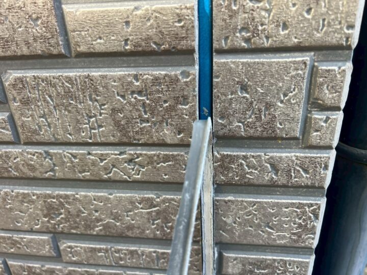 既存シール撤去