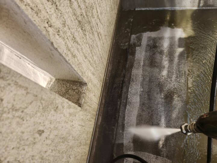 高圧水洗浄