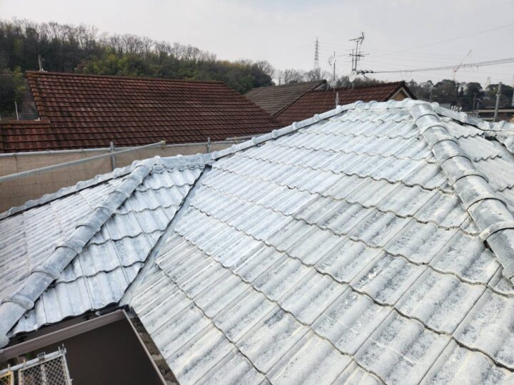 下塗り1回目完了