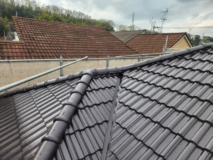 上塗り1回目完了