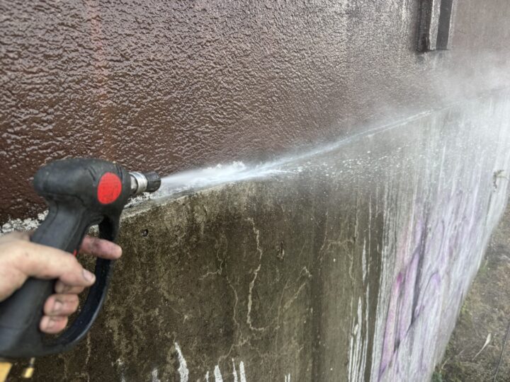 高圧水洗浄
