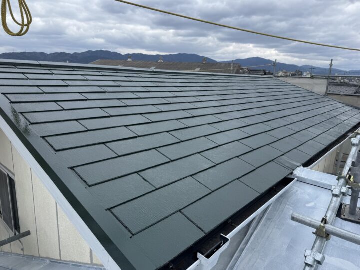 上塗り1回目完了