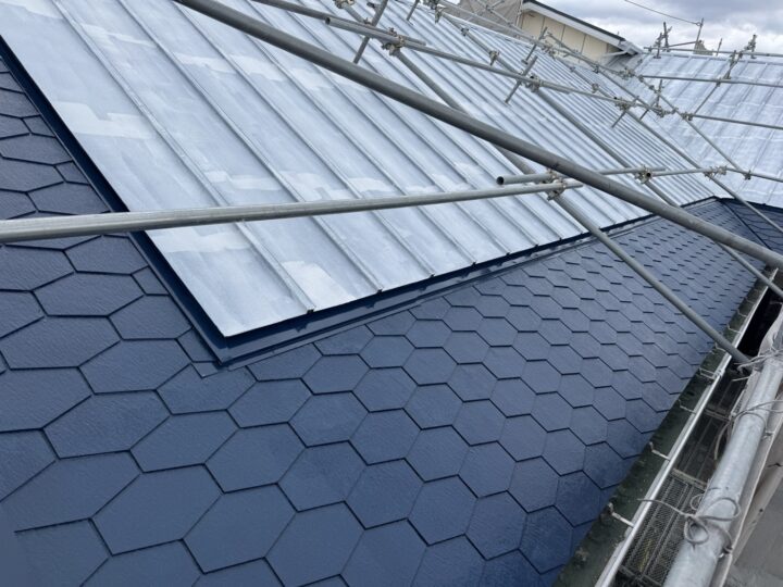 上塗り1回目完了