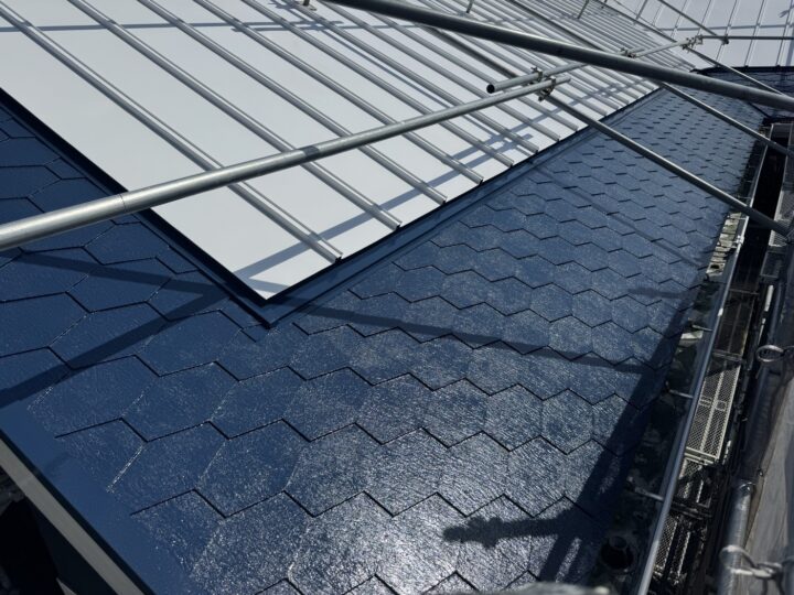 上塗り2回目完了