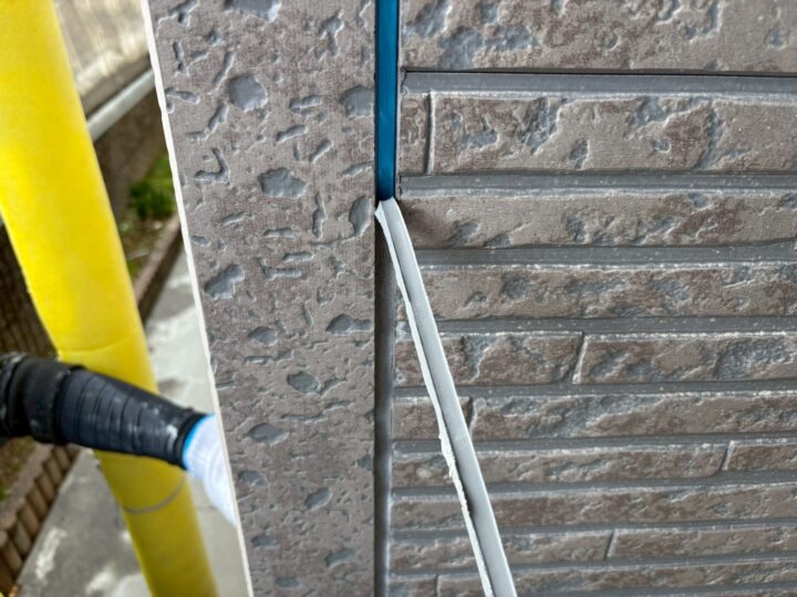 既存シール撤去