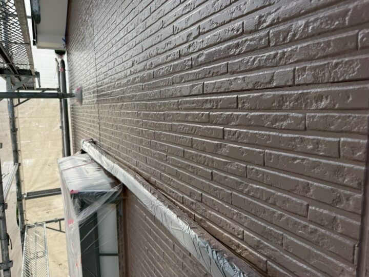 上塗り1回目完了