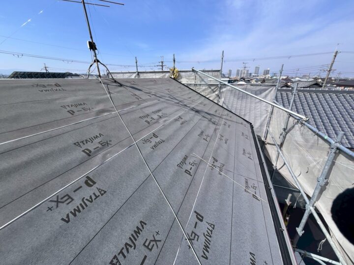 ルーフィング新設