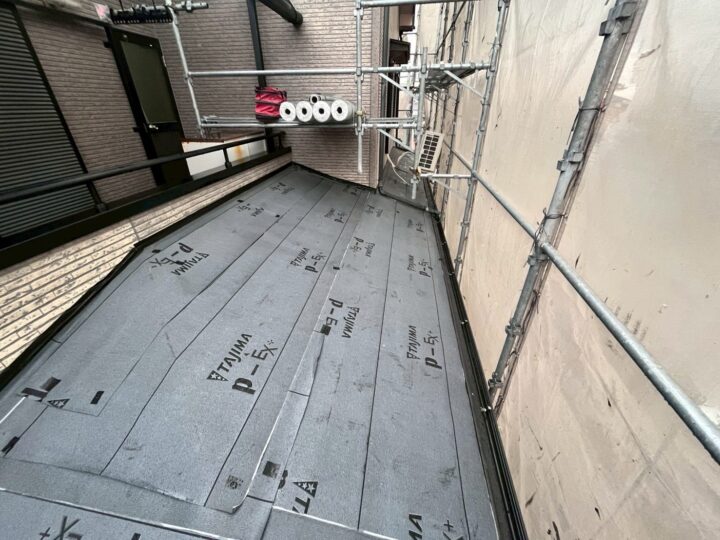 ルーフィング新設