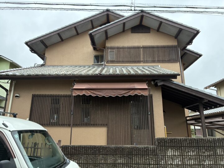 河内長野市G様邸（外壁塗装/鬼瓦巻工事）