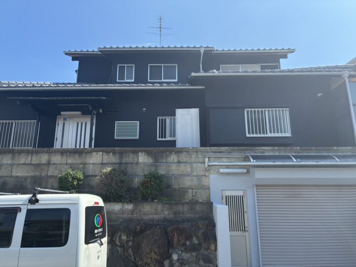 南河内郡太子町N様邸（外壁その他塗装工事）