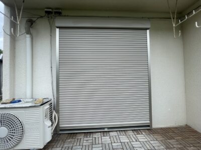 河内長野市T様邸 シャッター取替工事