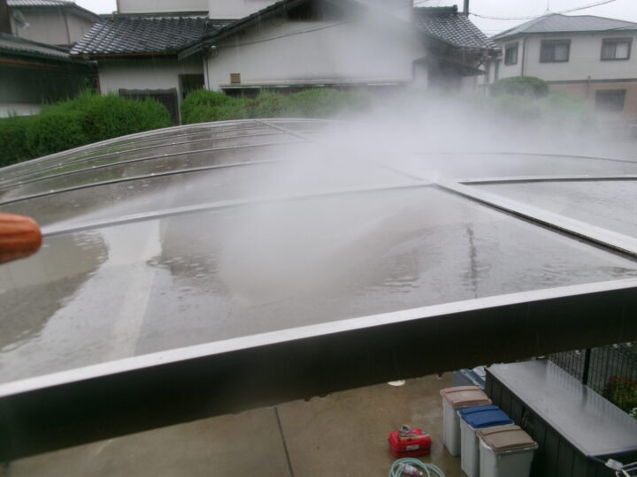 高圧水洗浄
